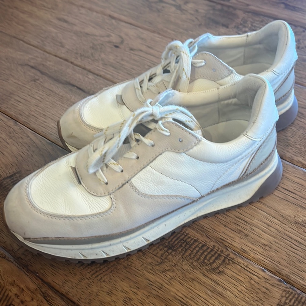 Madewell Leather tennis shoes 8.5
